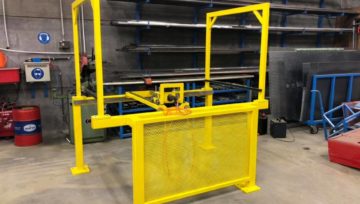 Metaalconstructie voor freesmachine